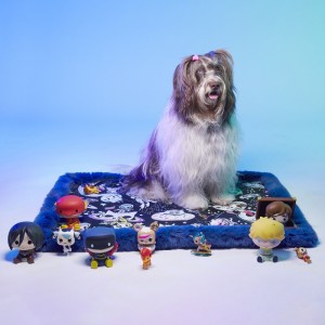 Le Tapis Collection SPACE DREAM | Bleu avec personnages TOKIDOKI