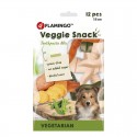 Sachet de barres pour chien végétales Tubes de dentifrice Mix sans gluten : Contenance:72 g - 12 barres de 7,5 cm