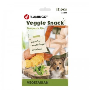 Sachet de barres pour chien végétales Tubes de dentifrice Mix sans gluten