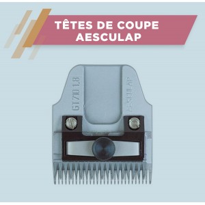 Aesculap | Chien | Têtes de coupe slide system