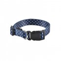 Bobby | Chien | Collier PRETTY Bleu marine : Taille:XS - Tour de cou de 18/28 cm - 10 mm