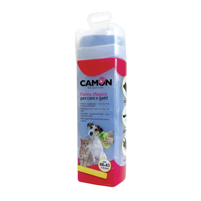 Serviette Chien Super Absorbante 100x50 Cm + Gant Retrait Poils | Microfibre, Pour Chat Et Chien, Lavable Machine