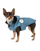 Bobby | Chien | Manteau RAYÉ bleu