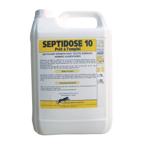 Désinfectant SEPTIDOSE 10 | 5 litres