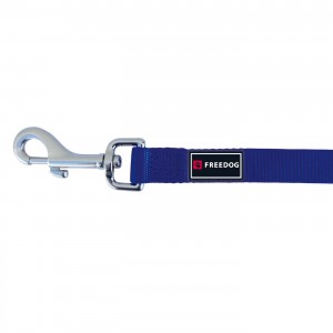 Freedog | Chien | Laisse nylon ergonomique bleu