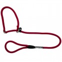 Karlie | Chien | Laisse lasso nylon rond rouge : Taille:T1 - 120 x 0,8 cm