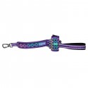 Freedog | Chien | Laisse double poignée BORÉAL lilas (violet) : Taille:XS