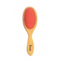 Brosse ovale pointe métal et manche en bois : Taille:Grande de 23 cm