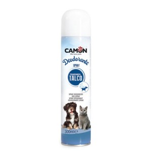Spray déodorant senteur Talc pour chien et chat