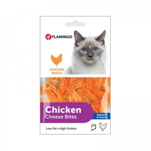 Friandises pour chat au poulet et fromage