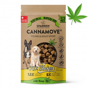 Snack CANNAMOVE® Chiot et Adulte Sport avec CBD | Sparrow