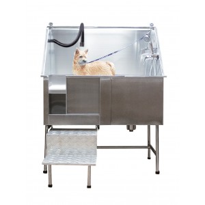 Baignoire inox fixe