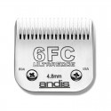 Têtes de coupe CLIP SYSTEM | ANDIS : Taille de tête de coupe:N°6FC - 4,8 mm