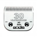 Têtes de coupe CLIP SYSTEM | ANDIS : Taille de tête de coupe:N°30 - 0,5 mm - 18 dents