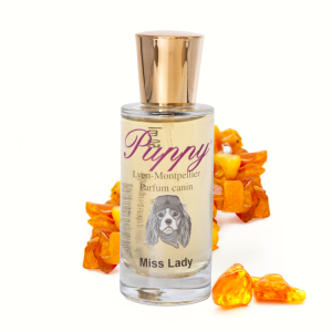 Parfum pour chien et chiot | PUPPY Miss Lady | 50 ou 250 ml | Senteur ambré