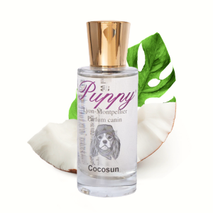 Parfum pour chien et chiot | PUPPY Cocosun | 50 ou 250 ml | Senteur monoï