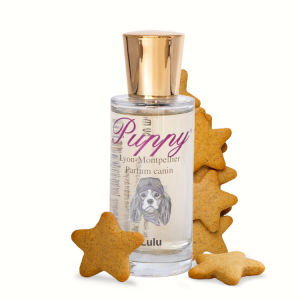 Parfum pour chien et chiot | PUPPY Lulu | 50 ou 250 ml | Senteur biscuit
