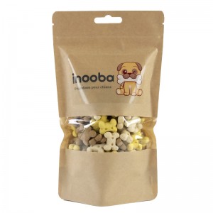 INOOBA| Chien | Biscuits Mini Os Puppy 100% végétal 150 g