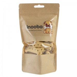 INOOBA| Chien | Biscuits Os Fourrés 150 g