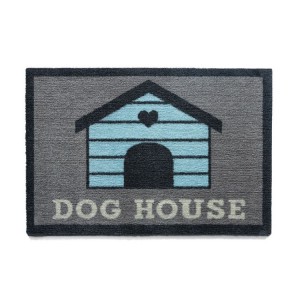 Tapis d’entrée décoratif pour la propreté de vos sols, Dog House