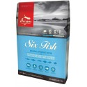 ORIJEN CAT Croquettes SIX FISH : Contenance:5,4 kg