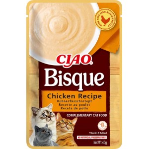 INABA Chat Ciao Bisque – Poulet – 40 g