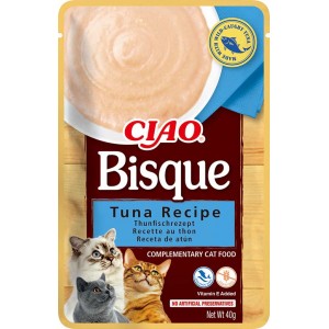INABA Chat Ciao Bisque – Thon – 40 g