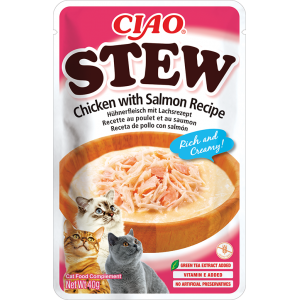 INABA Chat Ciao Stew – Poulet & Saumon – 40 g