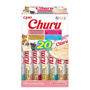 INABA Chat Churu – Fruits de mer – Multipack 20 pièces – 280 g