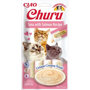 INABA Chat Churu – Thon Saumon – Pack de 4 – 56 g
