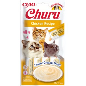 INABA Chat Churu – Poulet – Pack de 4 – 56 g