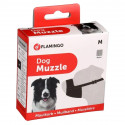 Muselière en nylon pour chien : Taille:M | A : 18,5 cm B : 13 cm C : 51-75 cm