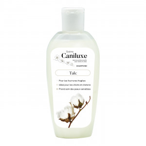 Shampoing doux CANILUXE - Talc- Idéal chiot et chaton