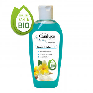 Shampoing CANILUXE - Karité Monoï |chien et chat poils secs
