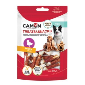 Os à mâcher enrobés de canard | Sachet de friandises pour chien et chiot