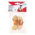 Os noués en peau de buffle enrobés de poulet séché | Friandises pour chien et chiots : Longueur:11 cm. 2 pièces