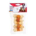 Os noués en peau de buffle enrobés de poulet séché | Friandises pour chien et chiots : Longueur:5 cm. 5 pièces