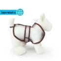 Imperméable pour chien transparent : Longueur de dos:Dos : 55 cm