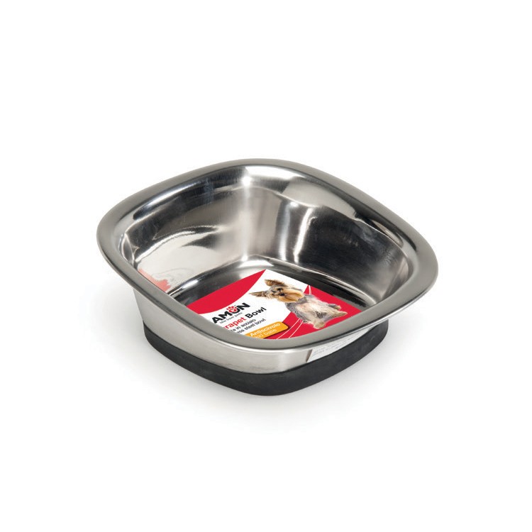 Gamelle Pour Chien Et Chat En Inox Carree Et Inclinee Gamelle Pour Chien Et Chat En Inox Carree Et Inclinee