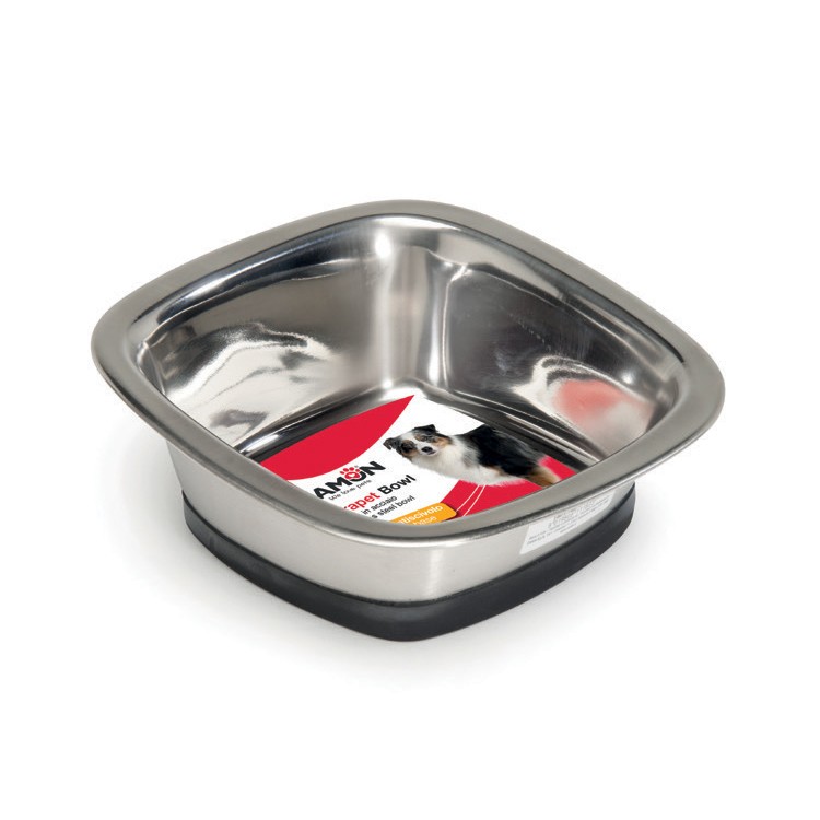 Gamelle Pour Chien Et Chat En Inox Carree Et Inclinee Gamelle Pour Chien Et Chat En Inox Carree Et Inclinee