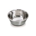 Gamelle pour chien et chat en inox antidérapante CLASSIC : Taille:Ø 20 cm. 1,9 L.