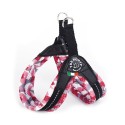 Harnais confort TRE PONTI pour chien avec clip | Camouflage rose : Taille:T. 3 -  Poitrine 41 à 43 cm. Max 7 kg.