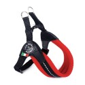 Harnais confort ajustable TRE PONTI pour chien avec clip | Rouge : Taille:T3,5 - Poitrail 46 à 62 cm. Max 9 kg