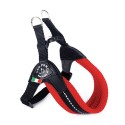 Harnais confort ajustable TRE PONTI pour chien avec clip | Rouge : Taille:T1 - Poitrail 28 à 36 cm. Max 3 kg