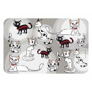 Set de table pour gamelle chat