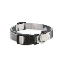 Collier nylon pour chien camouflage gris | BOBBY : Couleur:Gris, Taille:S - Réglable de 25 à 40 cm x 16 mm.