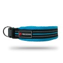 Collier nylon pour chien SOFT SPORT | Bleu : Taille:T1 - Réglable de 35 à 50 cm x 15 mm.