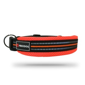 Collier nylon pour chien SOFT SPORT | Orange