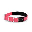 Collier pour chien ERGO PVC | Rose : Taille:T1 - Réglable de 27 à 37 cm x 15 mm.