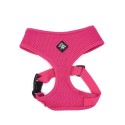 Harnais confort pour chien en néoprène alvéolé respirant | Fuchsia : Taille:XS - Cou de 18 à 23 cm. Poitrine de 28 à 33 cm.